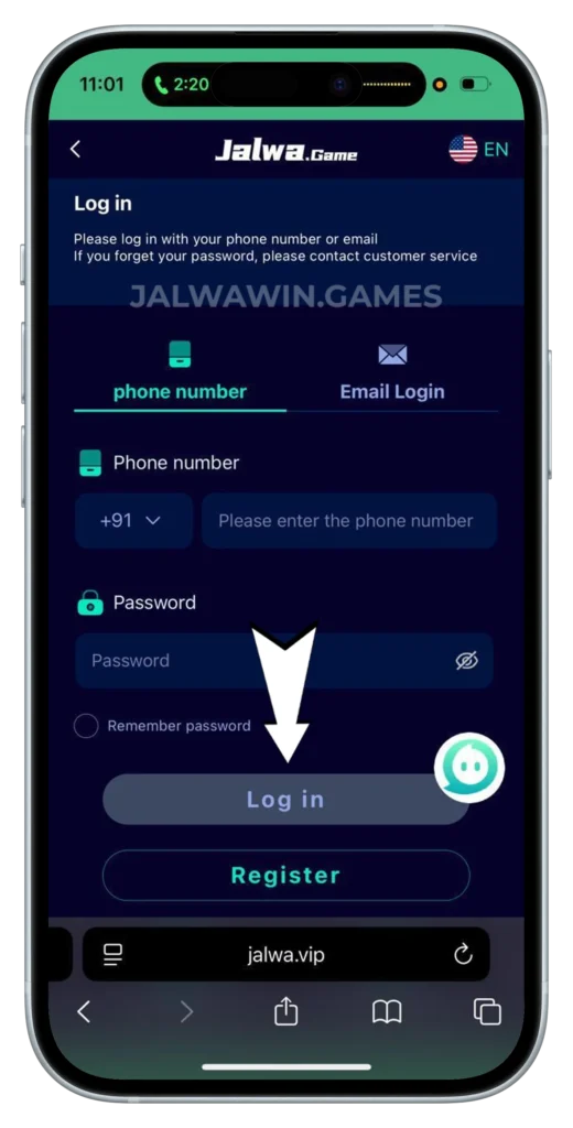 jalwa-login